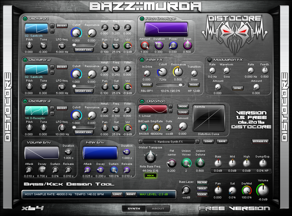 DistoCore Bazz::Murda Synth