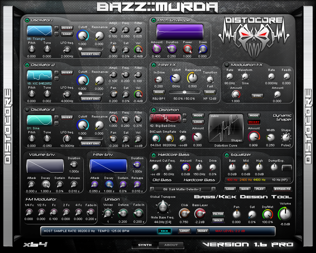 DistoCore Bazz::Murda Synth