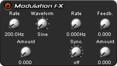 Modulation FX unit